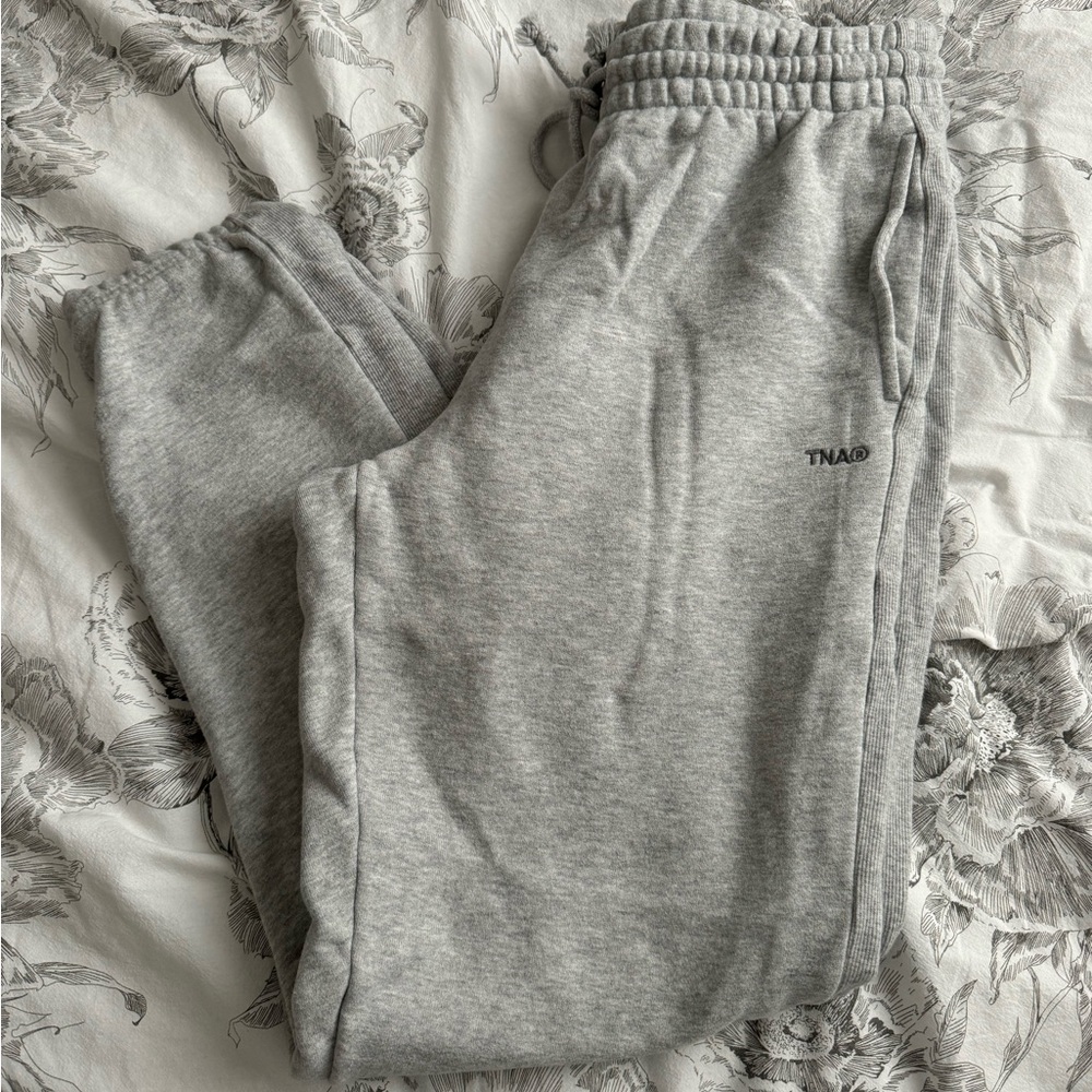 TNA Cozy Fleece Boyfriend Sweatpant Size Medium